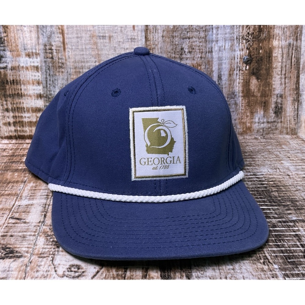 Peach State Pride Georgia SnapBack Rope Hat